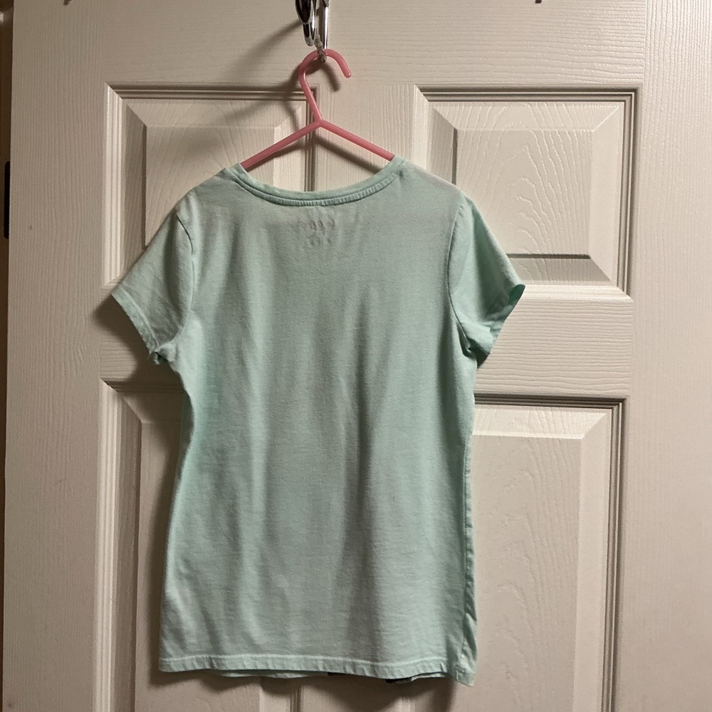 Cat & Jack Mint Green Cat Ice Cream Tee - Picture 2 of 3